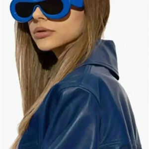 1 Pair Square Inflated Sunglasses for Women Men Oversized Trendy Chunky …